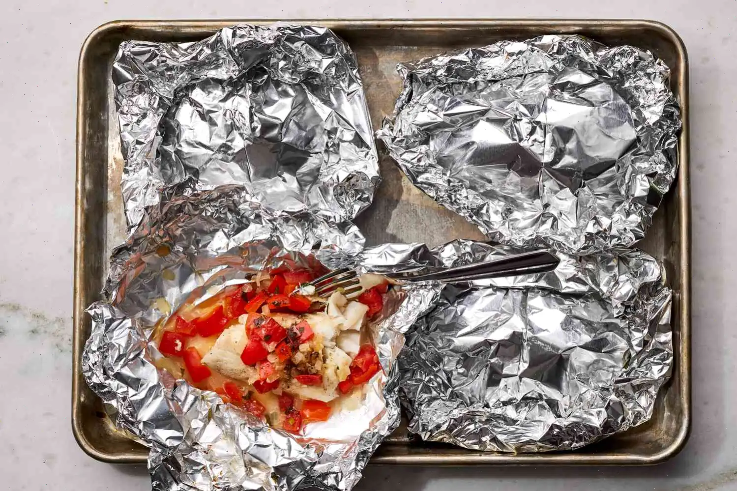 Baked Cod in Foil Recipe