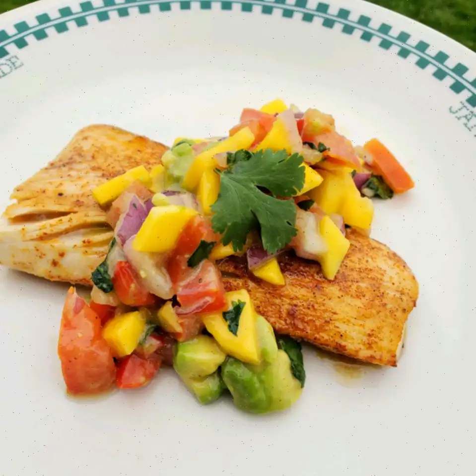 Fish Tacos with Mango Salsa Recipe