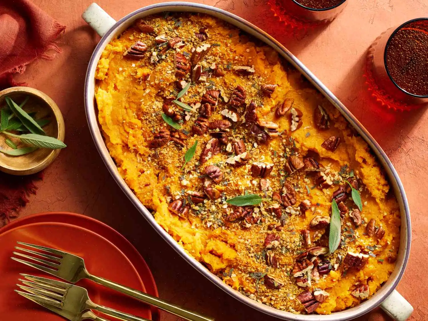 Cheesy Mashed Sweet Potatoes Recipe