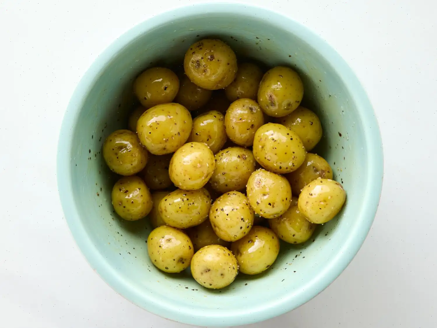 Crispy Lemon Feta Potato Salad Recipe