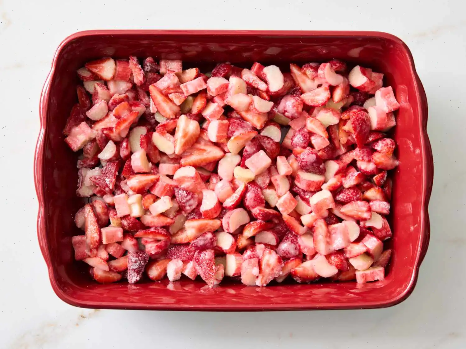 Strawberry Rhubarb Crumble Recipe