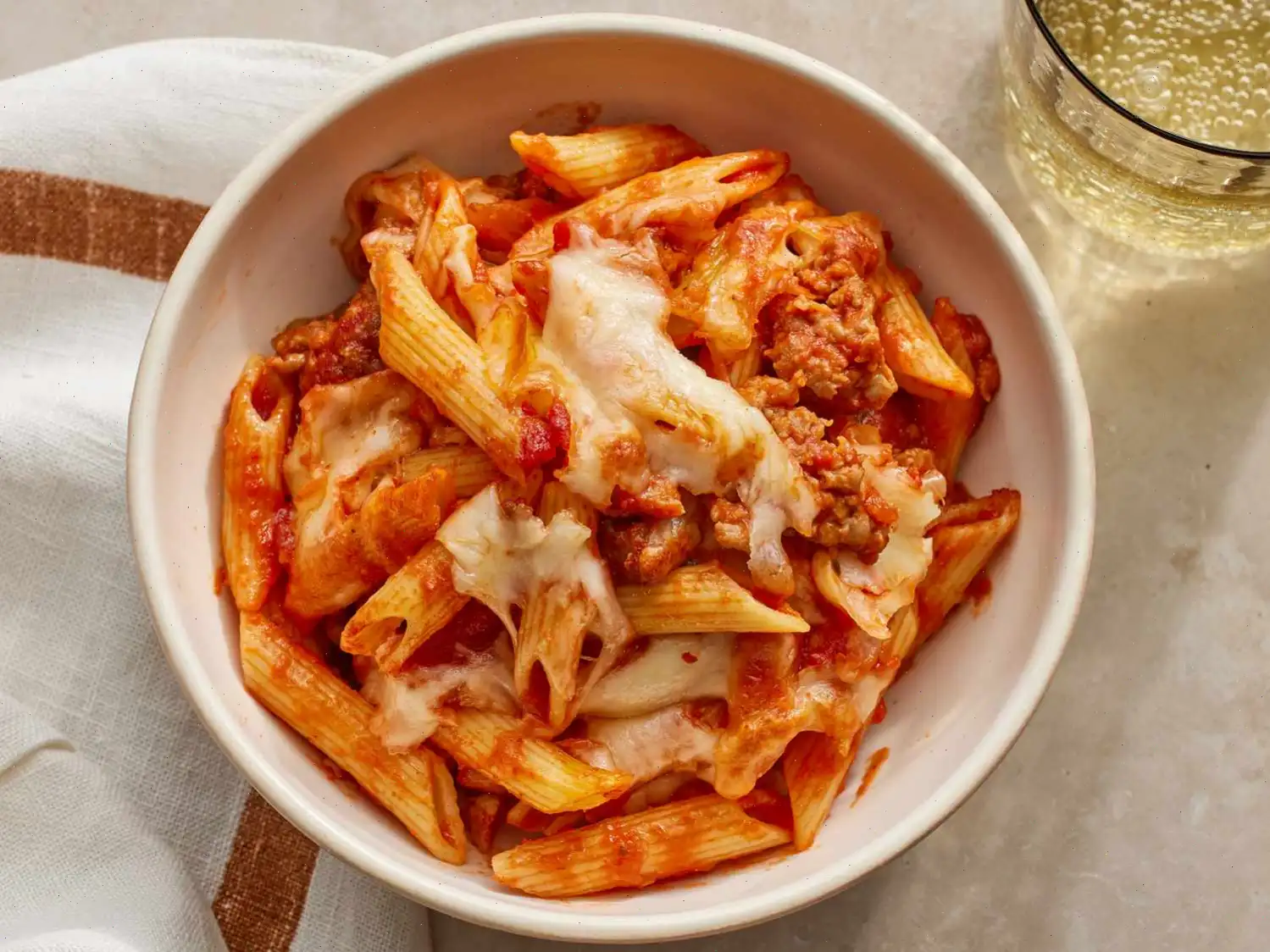 Baked Penne with Italian Sausage Recipe