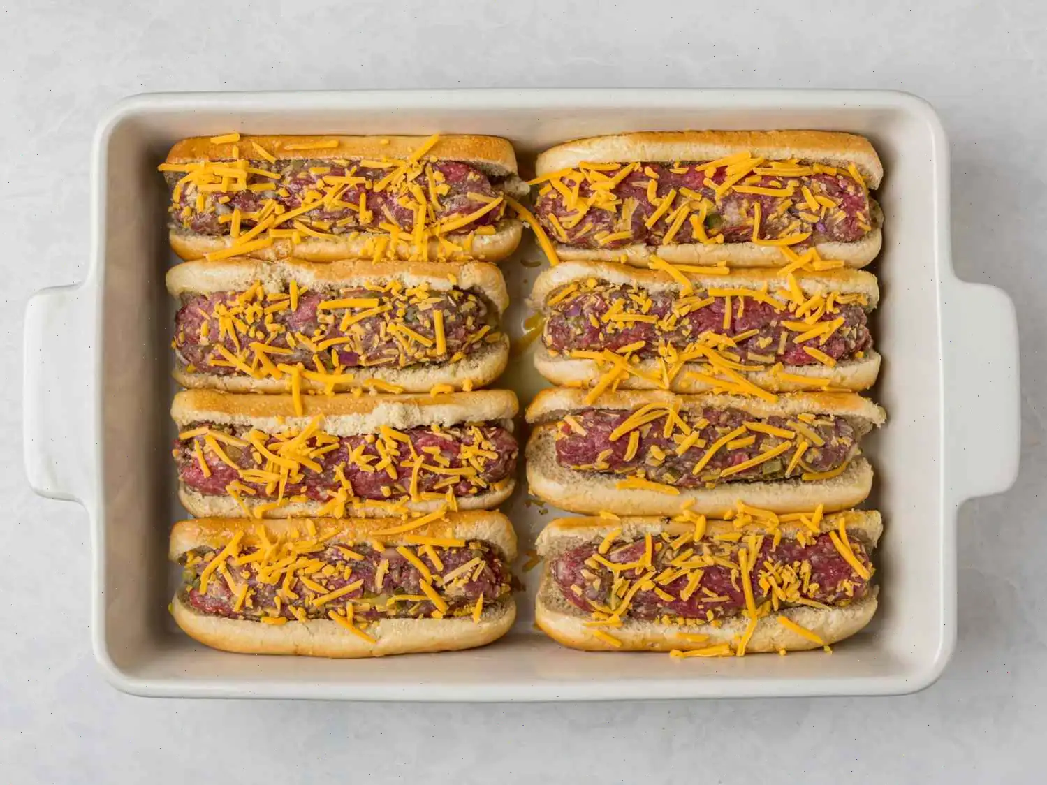 Baked Burger Dogs Recipe