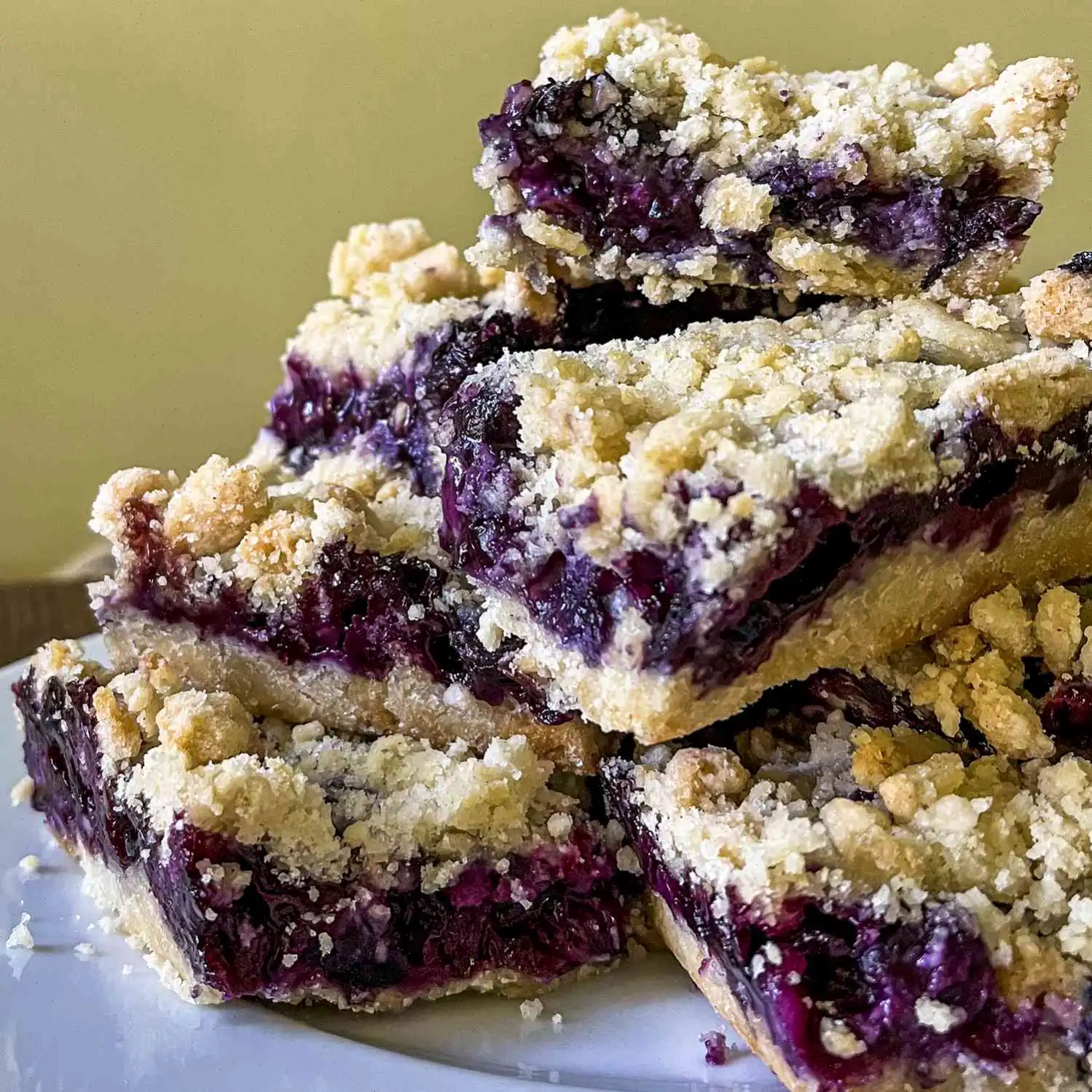 Blueberry Crumb Bars Recipe
