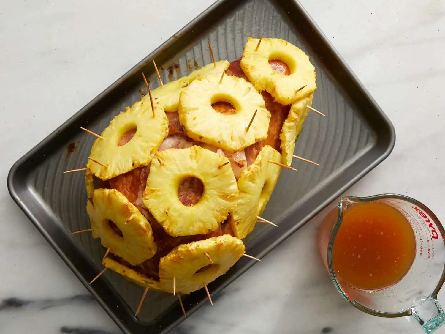 Brown Sugar and Pineapple Glazed Ham Recipe