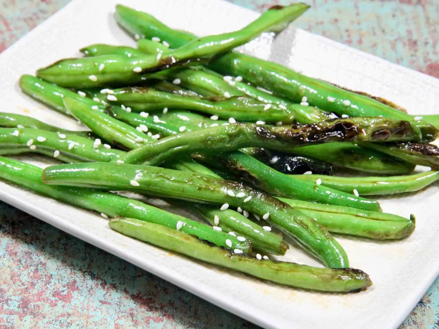 Japanese-Style Sesame Green Beans