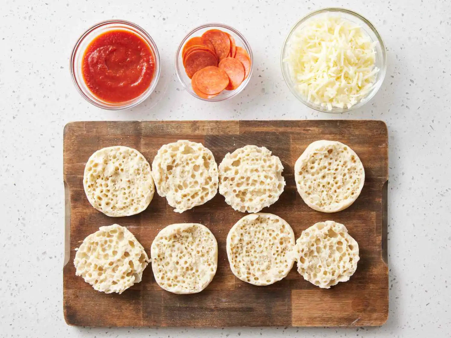 Fast English Muffin Pizzas Recipe