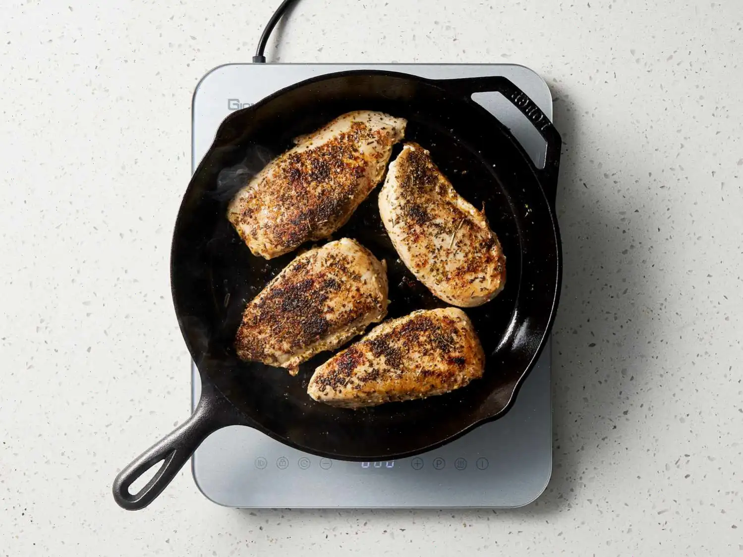 Perfect Cast Iron Skillet Chicken Breasts Recipe