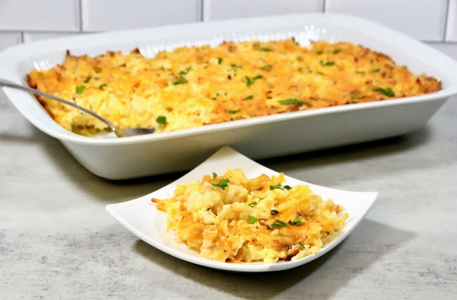 Copycat Cracker Barrel Hashbrown Casserole Recipe