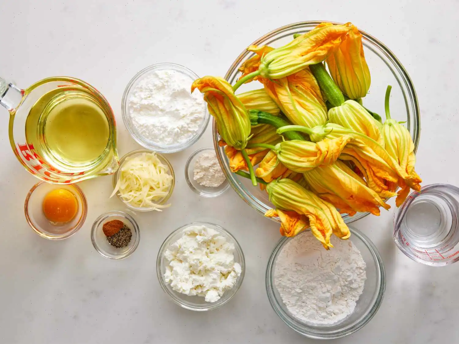 Fried Stuffed Squash Blossoms Recipe