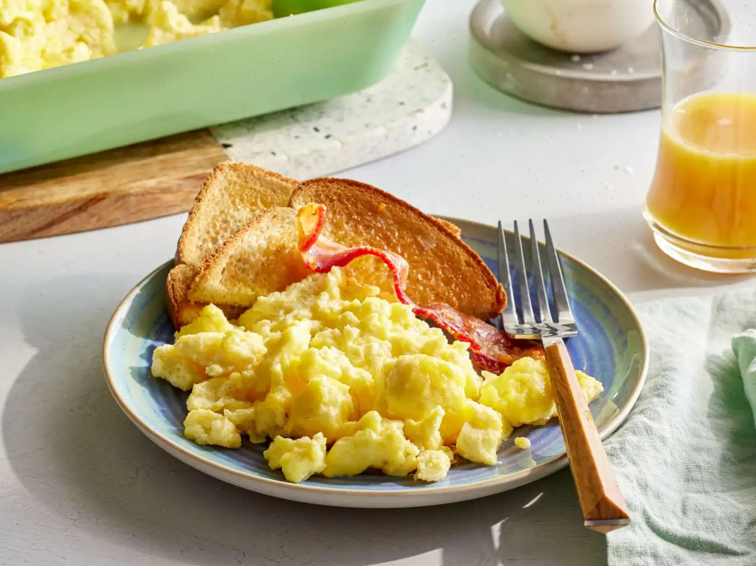 Baked Scrambled Eggs Recipe