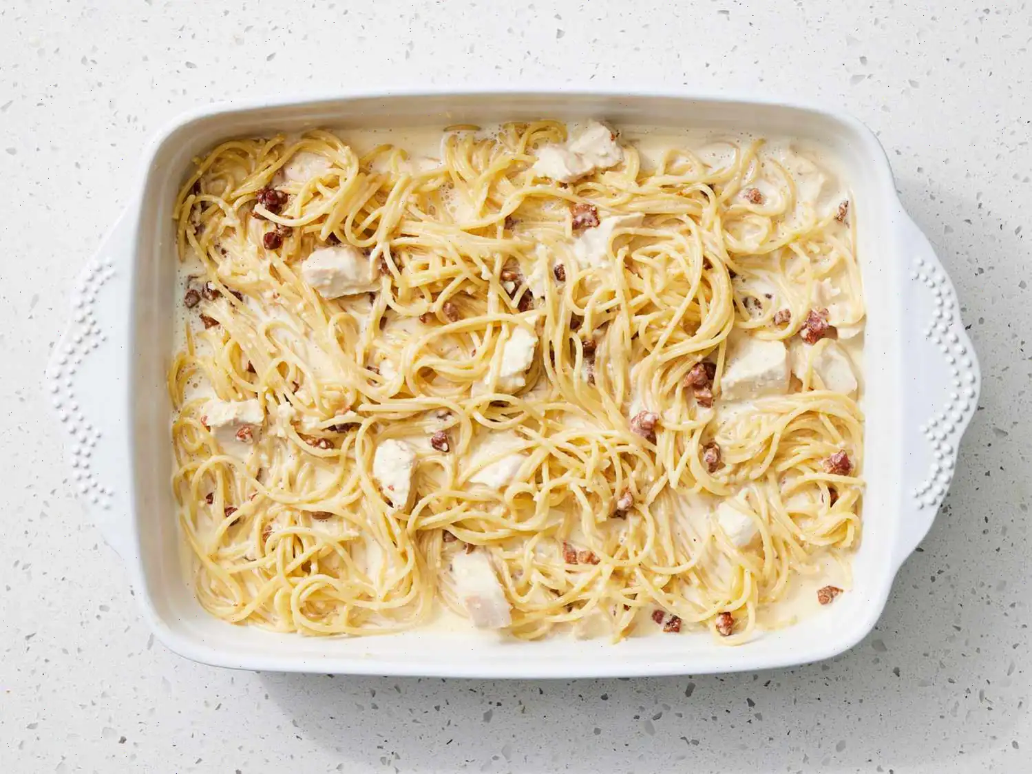 Chicken Carbonara Pasta Bake Recipe