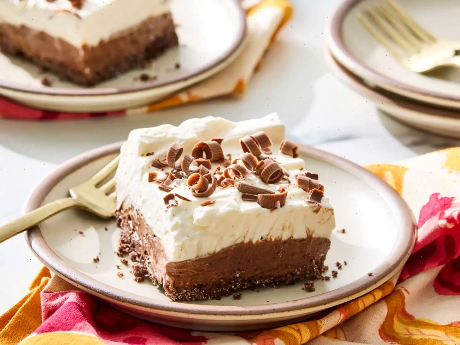 French Silk Pie Bars Recipe