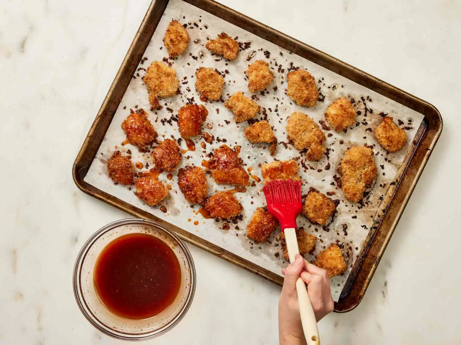 Sweet Chili Popcorn Chicken Recipe