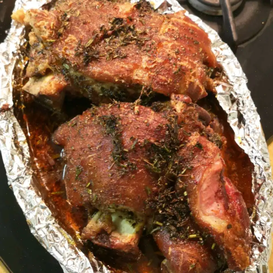 Grillhaxe (Grilled Eisbein, Pork Shanks) Recipe