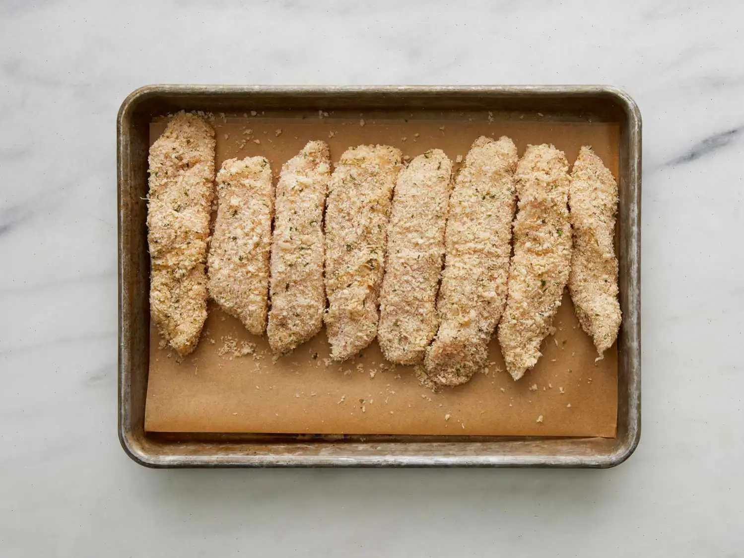 Sheet Pan Parmesan Chicken and Veggies Recipe