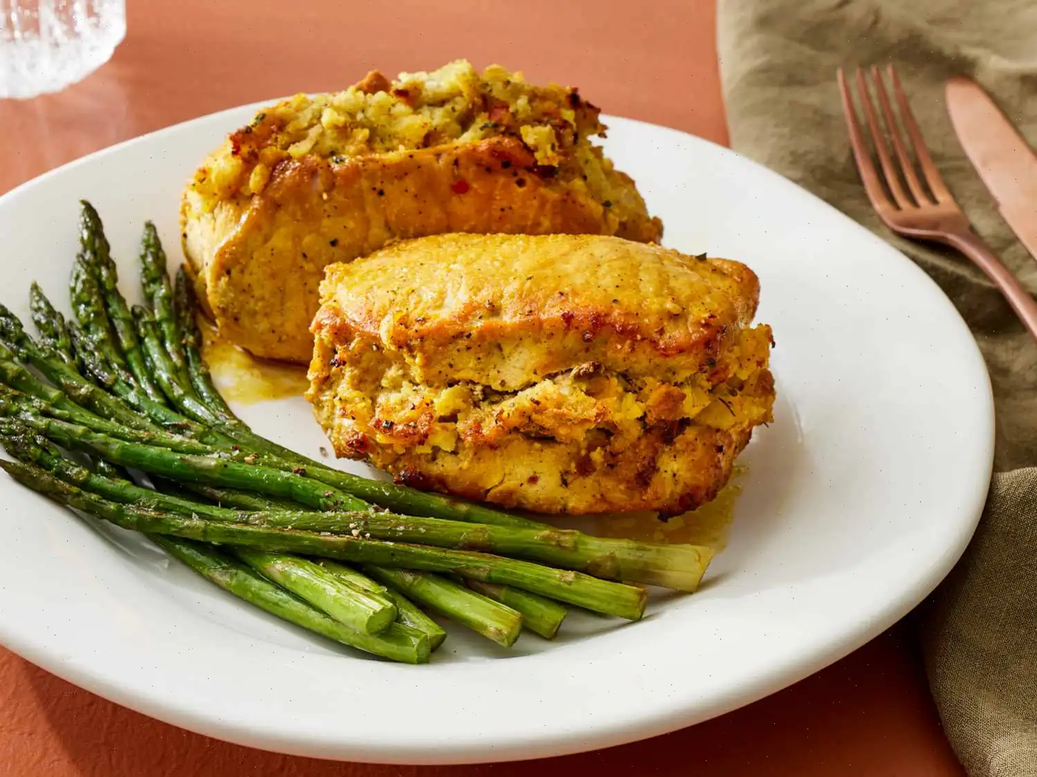 Oven-Baked Stuffed Pork Chops Recipe