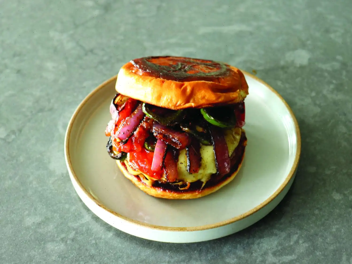 Fajita Cheeseburger Recipe