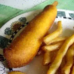 A Plus Fair Corn Dogs Recipe