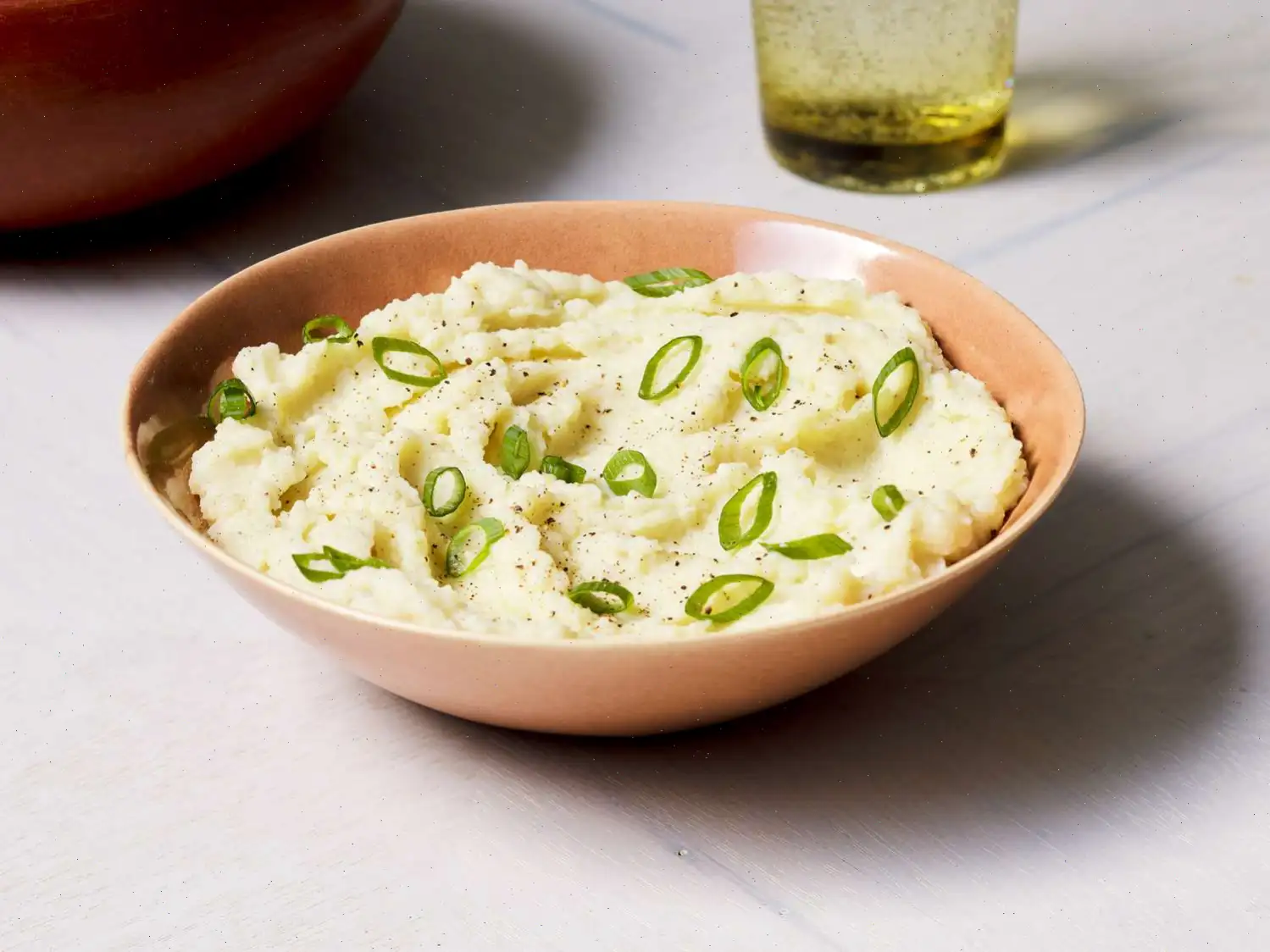 Garlic Mashed Cauliflower Recipe