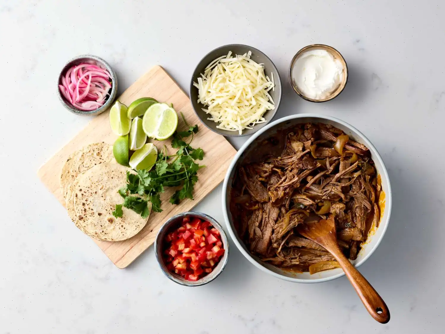 Slow Cooker Brisket Tacos Recipe