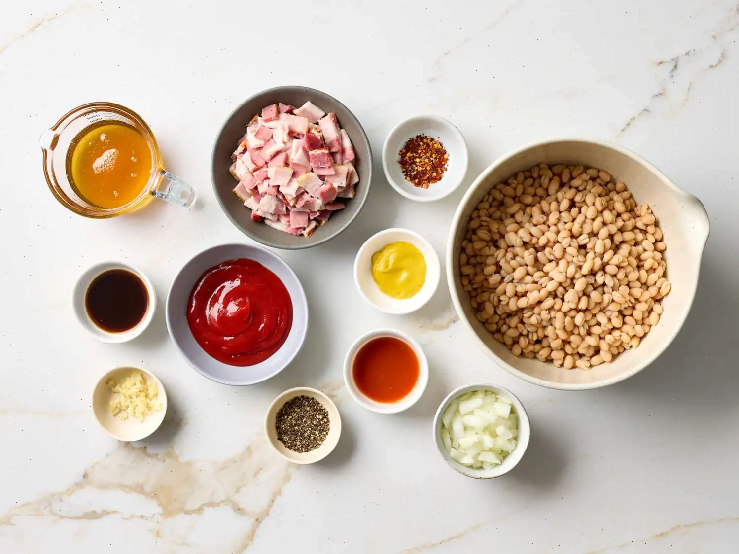 Hot Honey Baked Beans Recipe