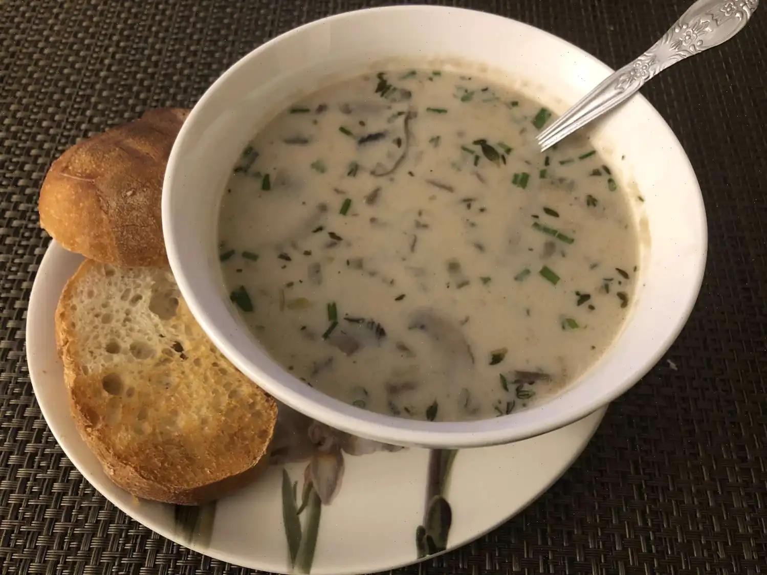 Rich Cream of Mushroom Soup Recipe