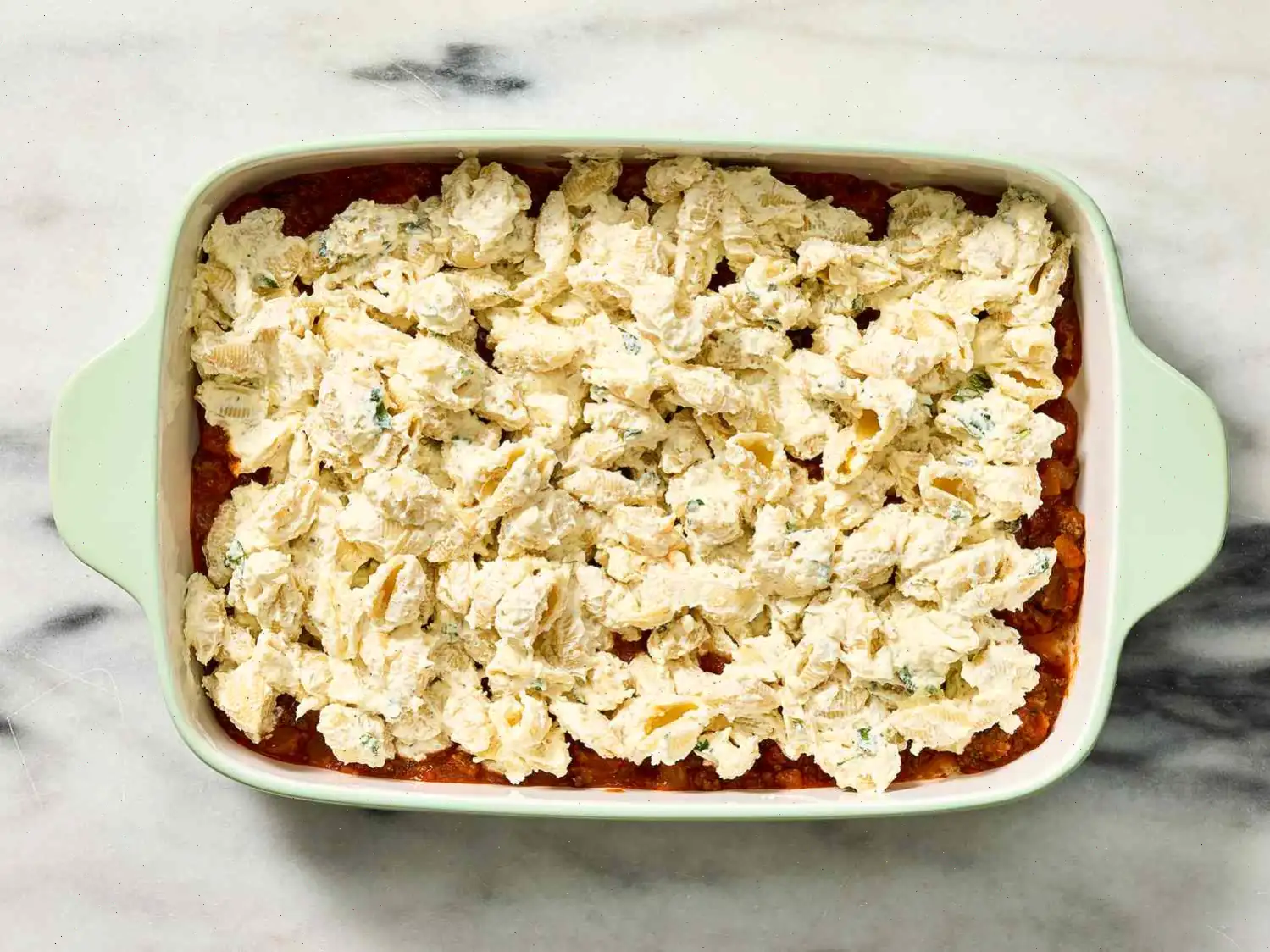 Unstuffed Shells Pasta Bake Recipe