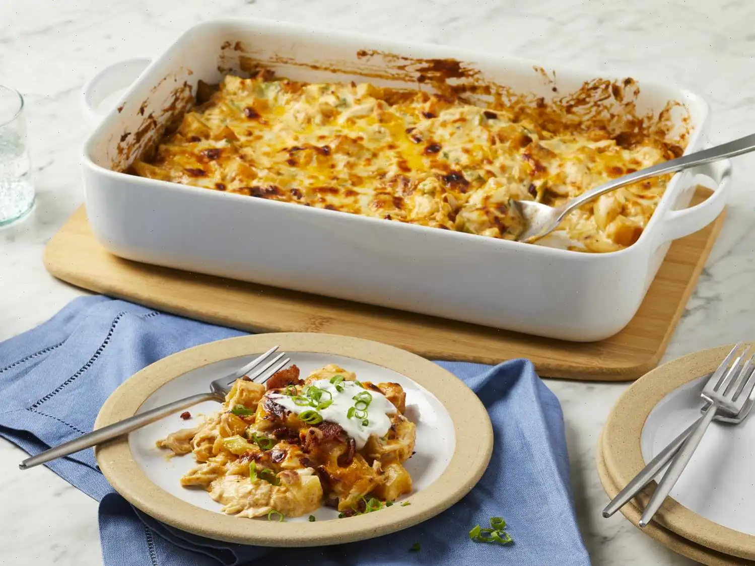 Loaded Chicken and Potato Casserole Recipe