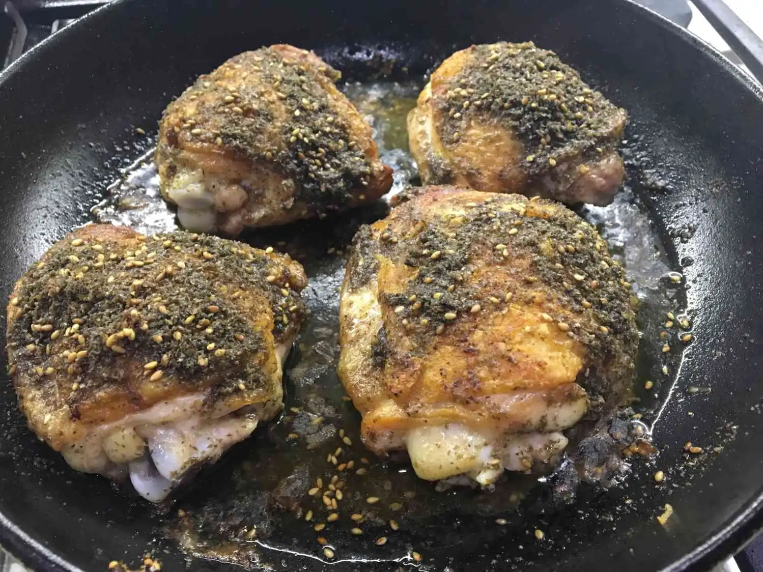 Za'atar Chicken Thighs Recipe