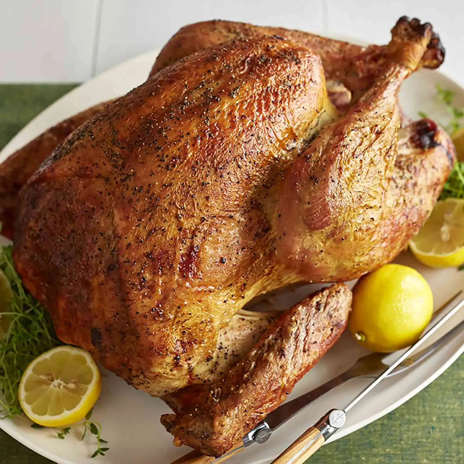 Lauren's Apple Cider Roast Turkey Recipe