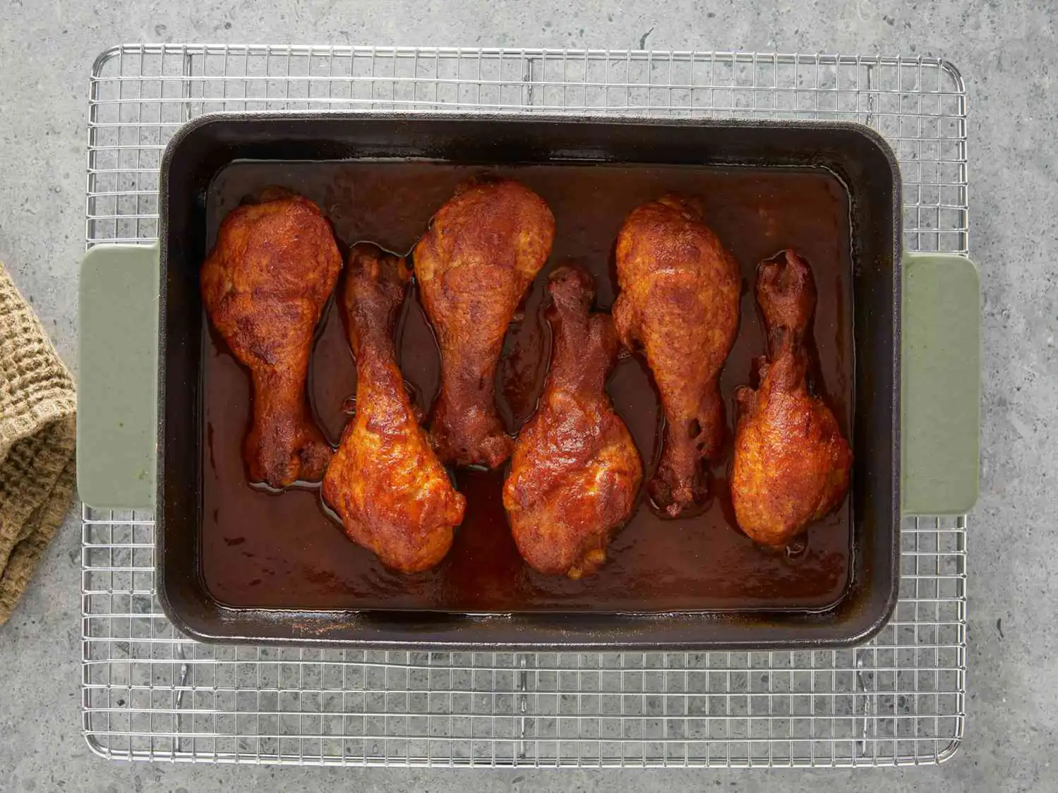 Oven BBQ Chicken Drumsticks Recipe