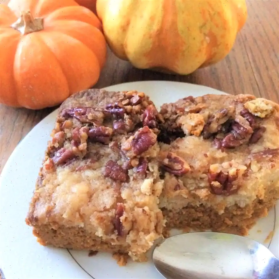 Upside-Down Pumpkin Cake Recipe