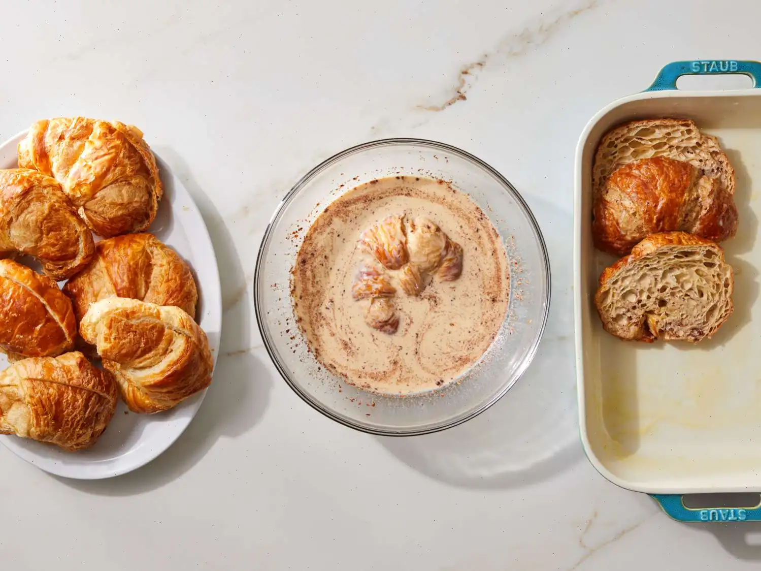 Croissant French Toast Bake Recipe