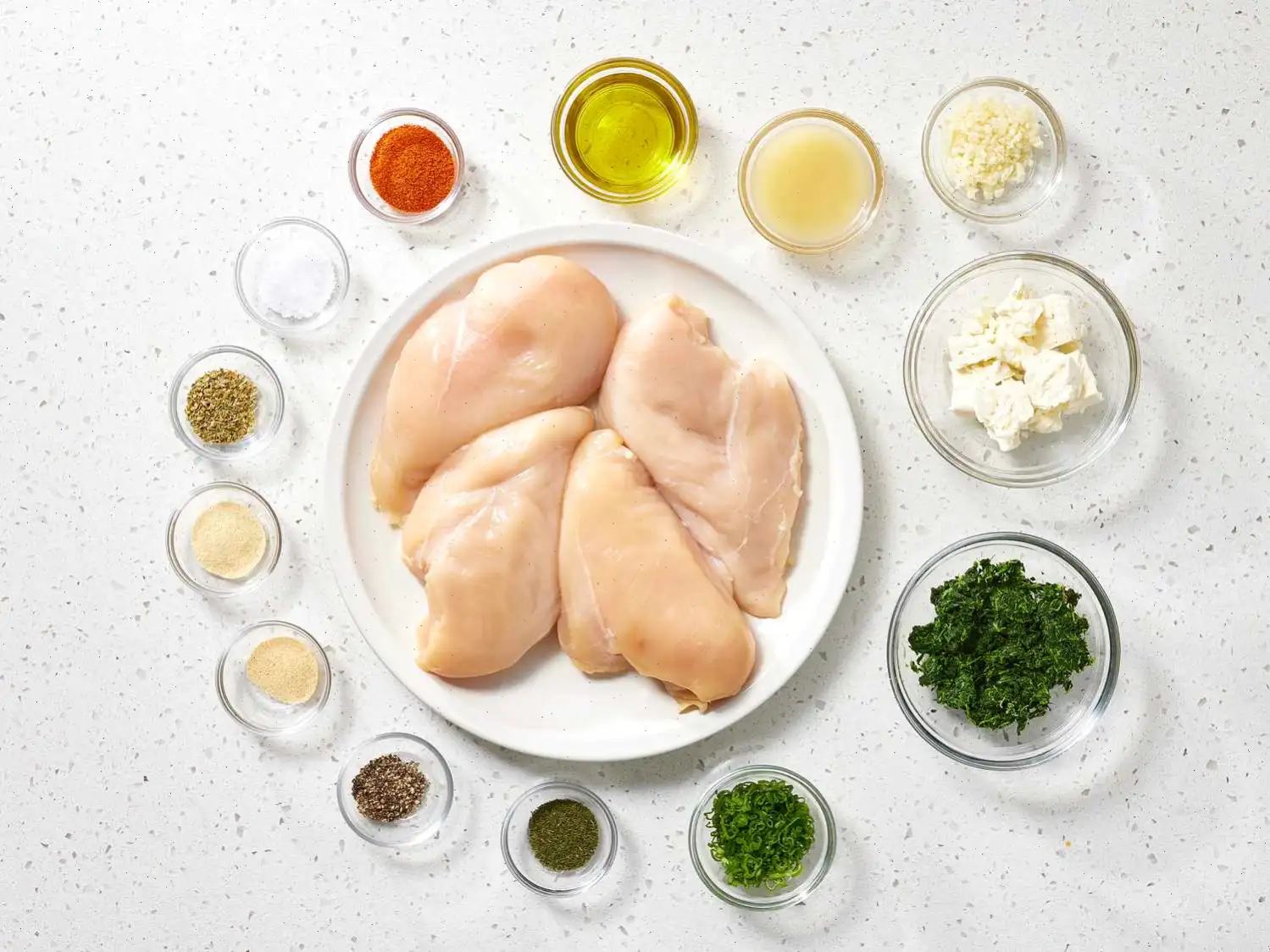 Feta and Spinach Stuffed Chicken Breasts Recipe