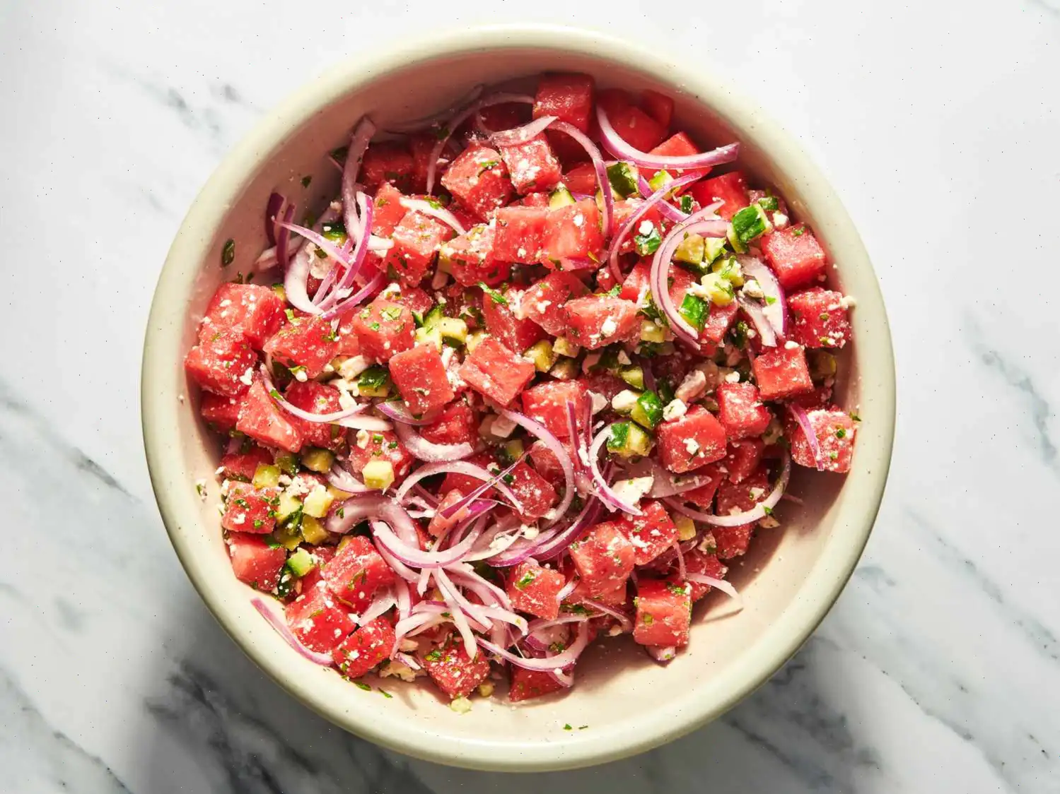 Watermelon Salad Recipe