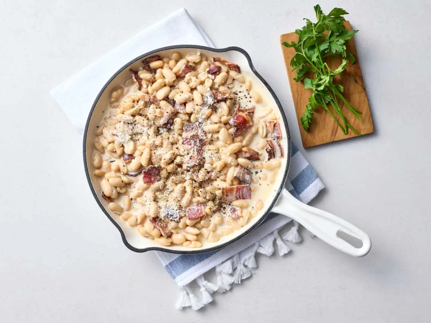 Carbonara Beans Recipe