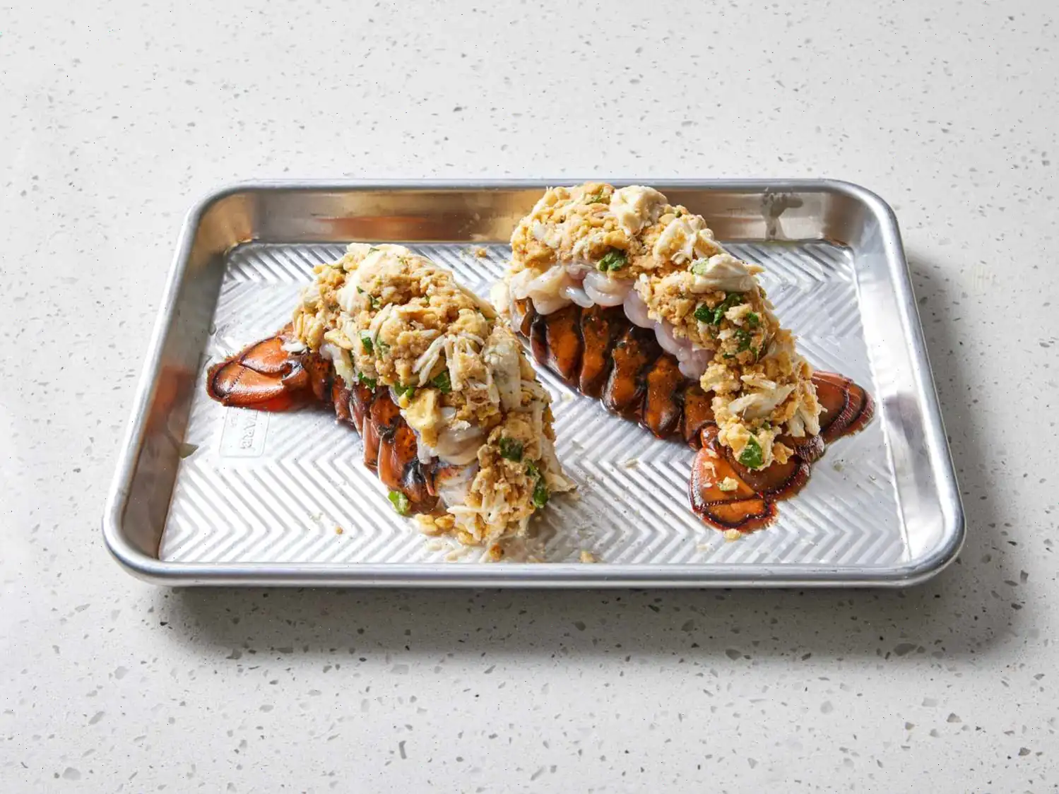 Crab-Stuffed Lobster Tail Recipe