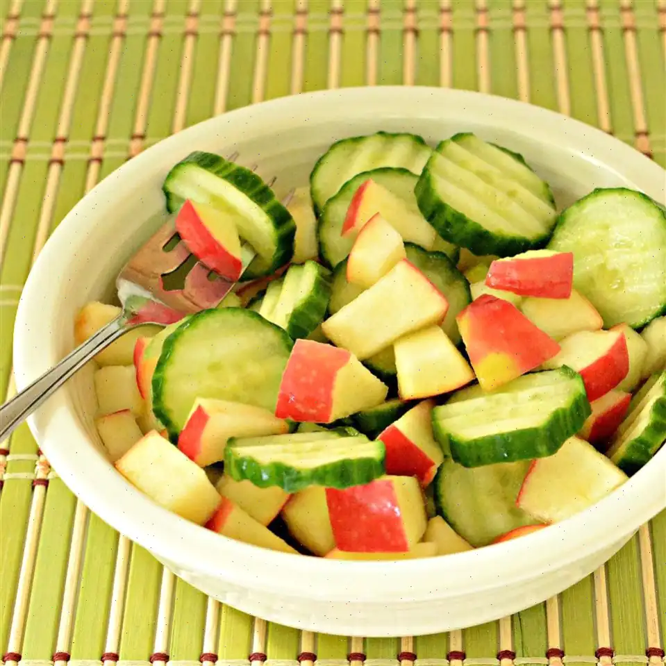 Cucumber and Apple Salad Recipe