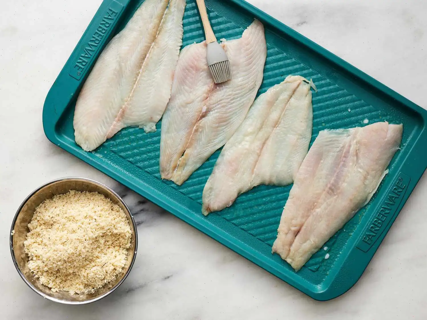 Baked Flounder with Panko and Parmesan Recipe