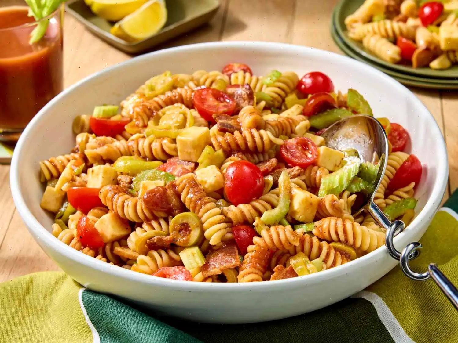 Bloody Mary Pasta Salad Recipe