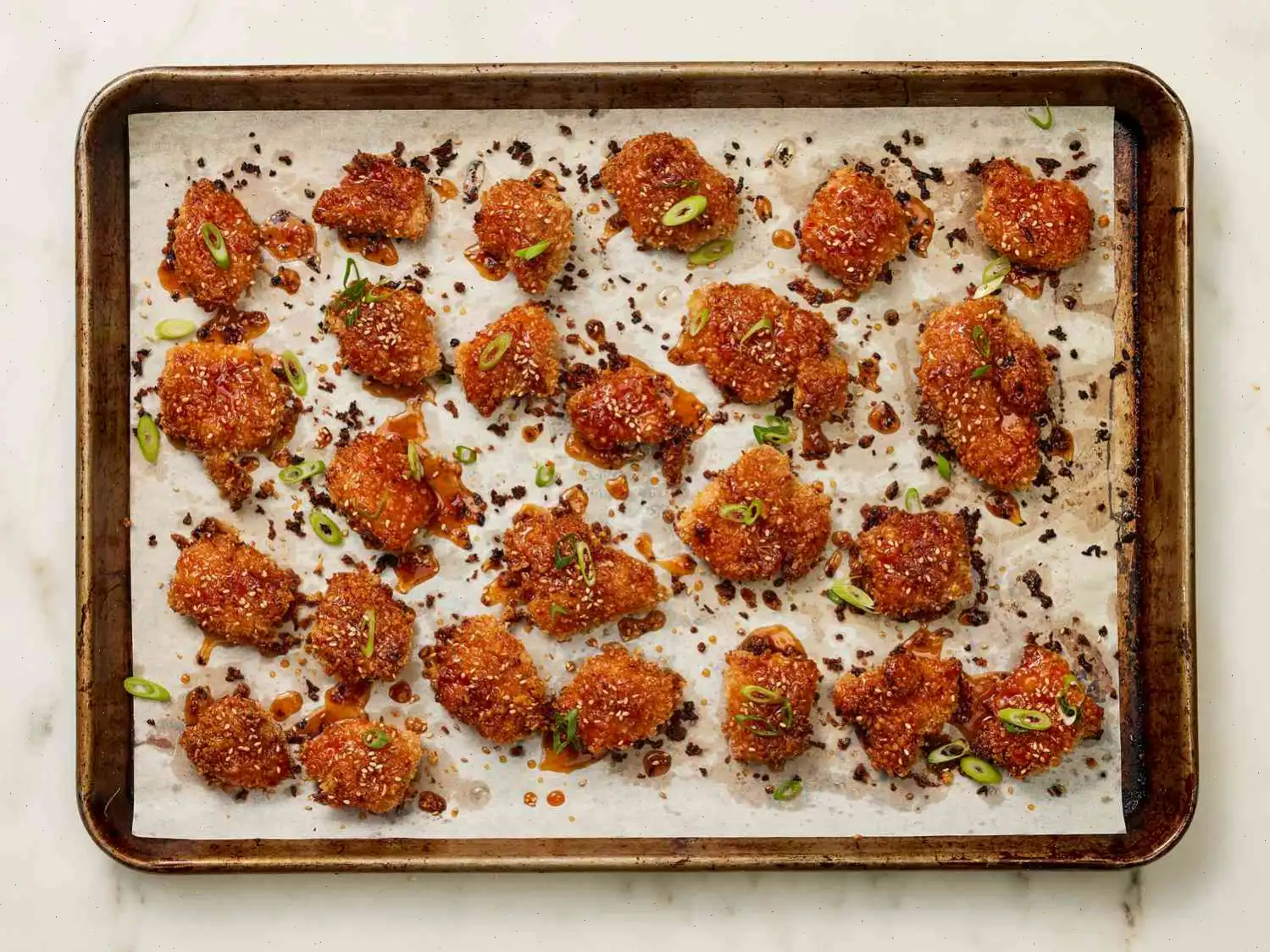 Sweet Chili Popcorn Chicken Recipe