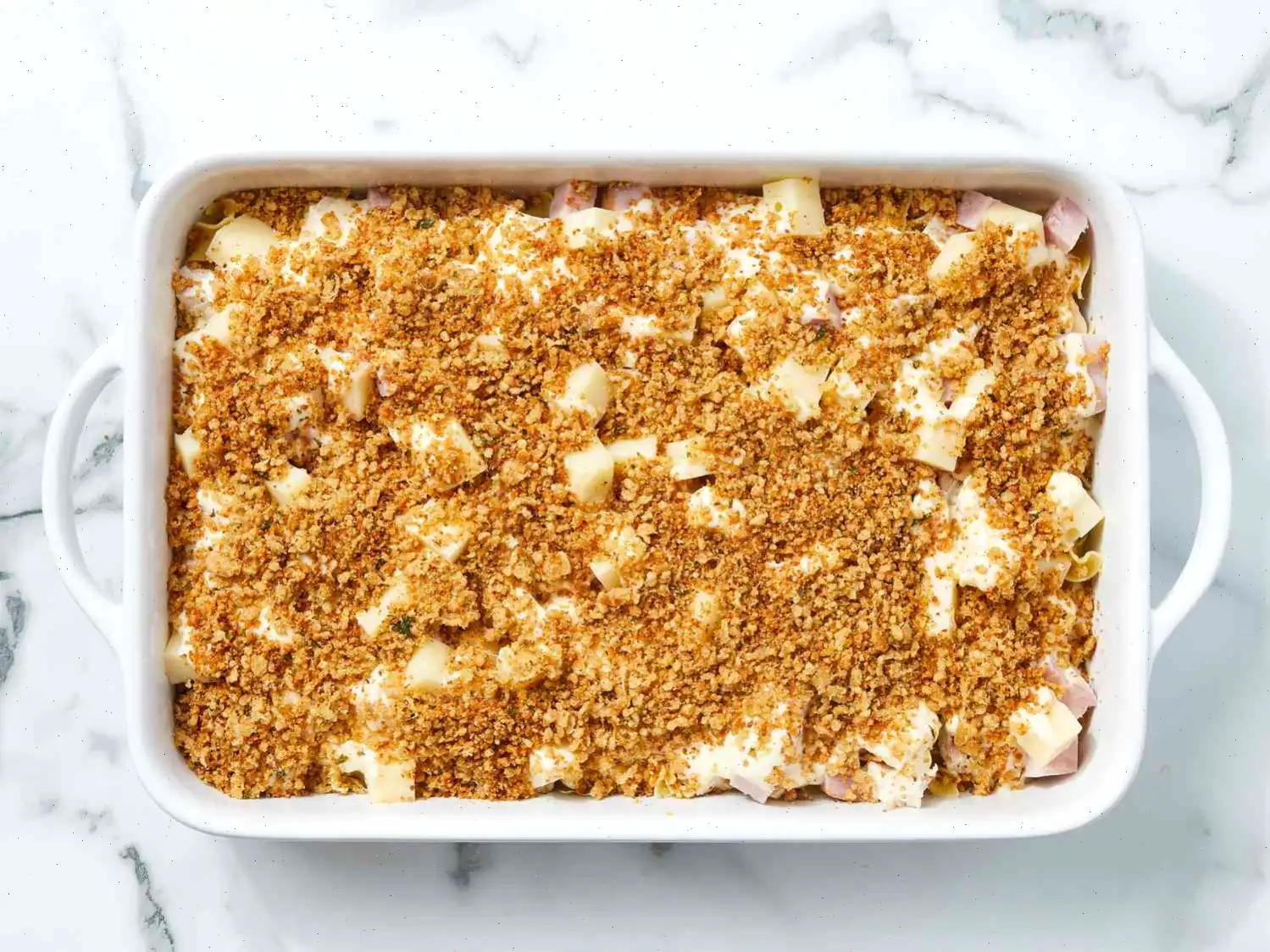 Creamy Chicken Cordon Bleu Casserole Recipe