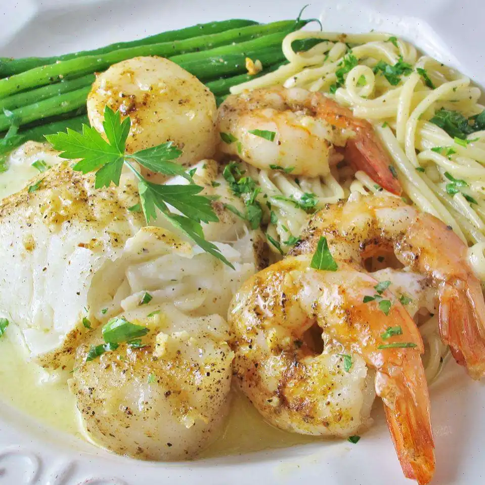 Seafood Bake for Two Recipe