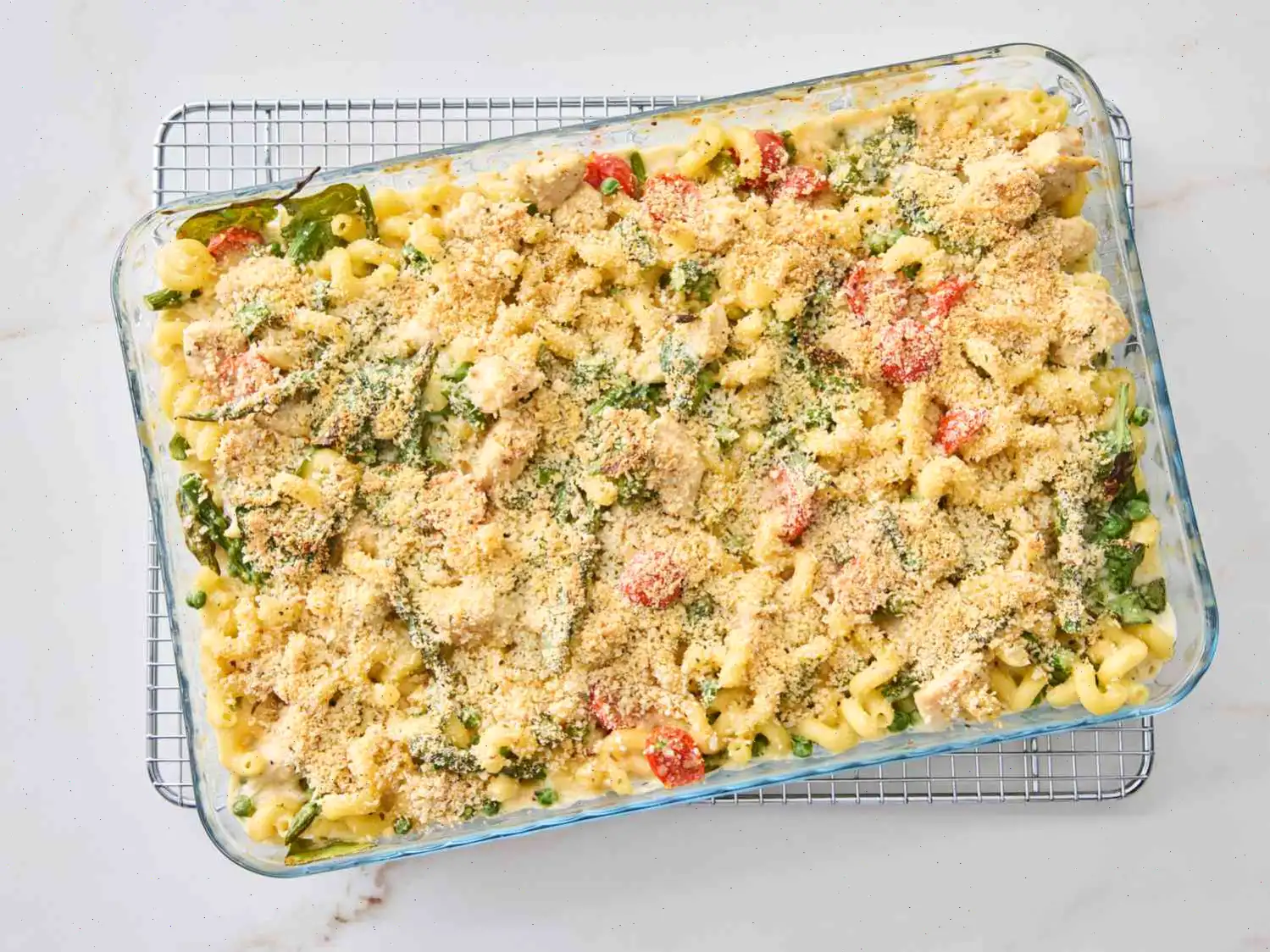Chicken Primavera Pasta Bake Recipe