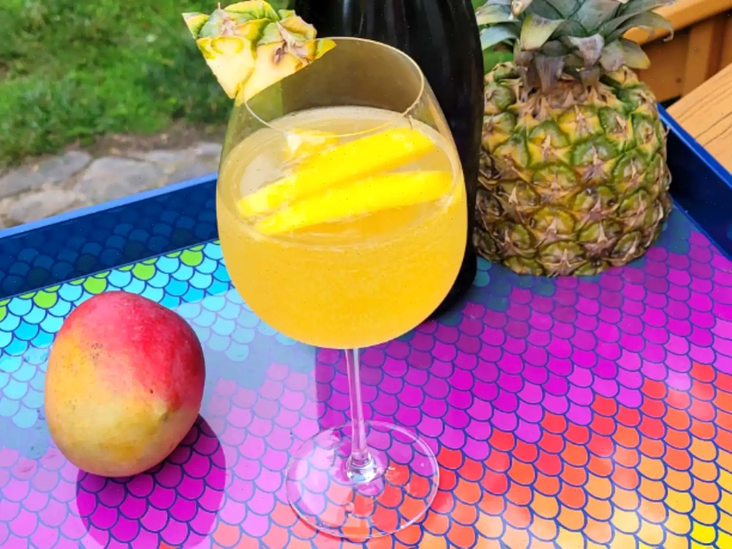 Sparkling Mango Pineapple Sangria Recipe