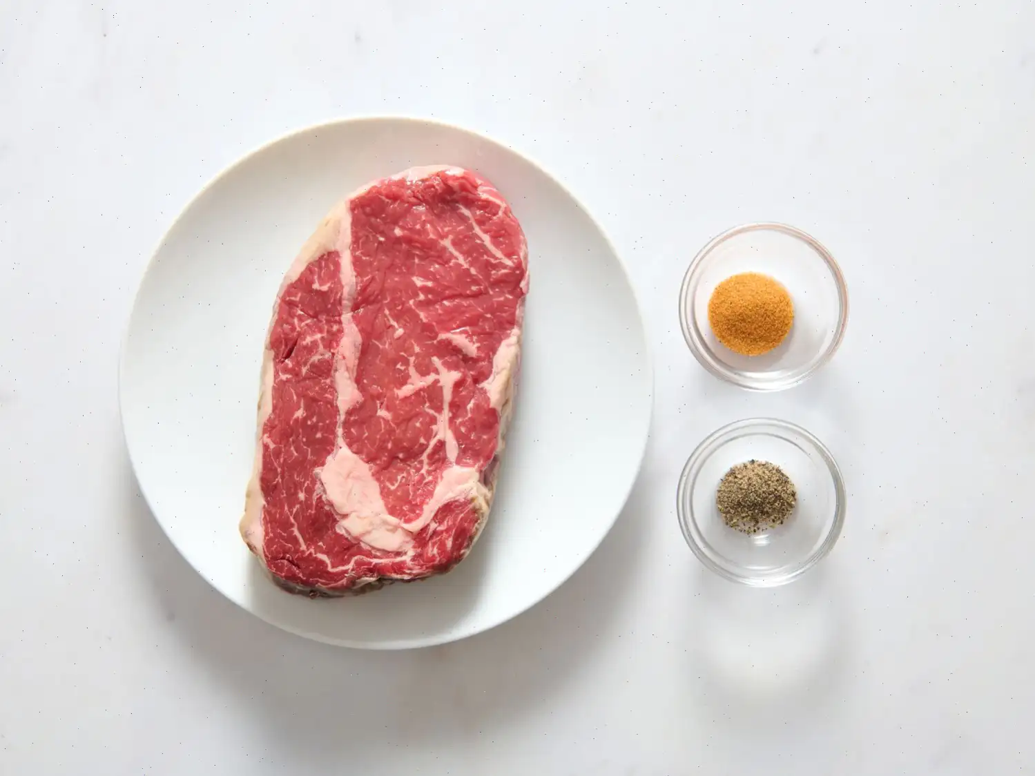Charcoal-Grilled Ribeye Steak Recipe