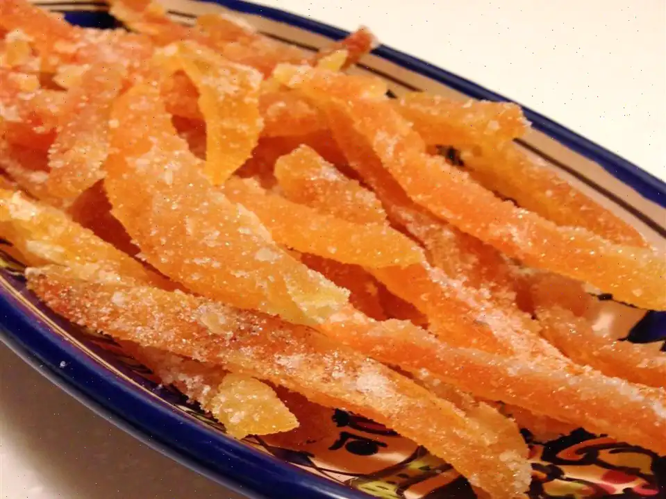 Easy Candied Grapefruit Peel Recipe