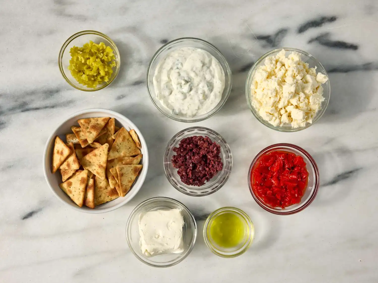 Chopped Greek Salad Dip Recipe