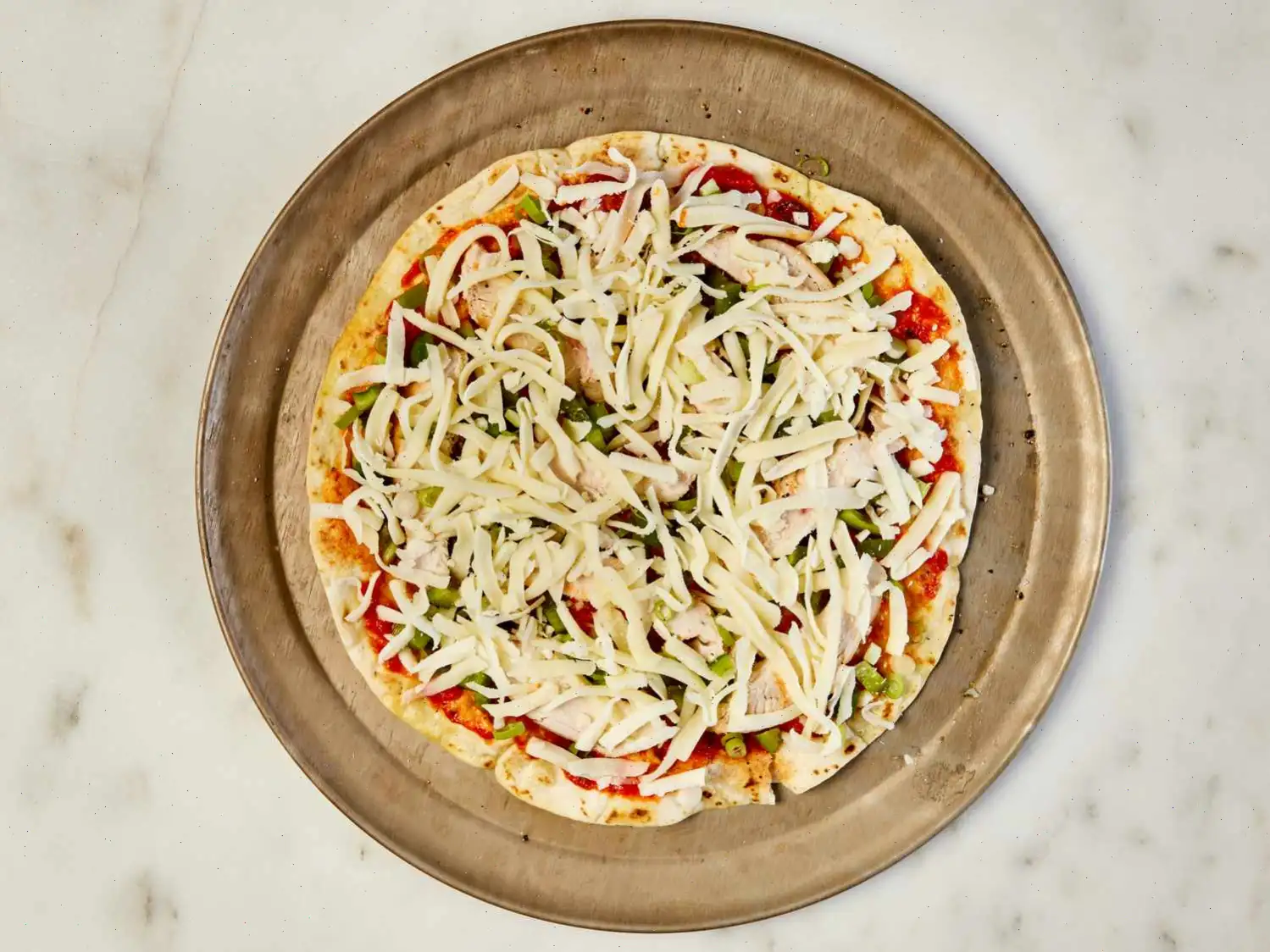 Easy Tortilla Pizza Recipe